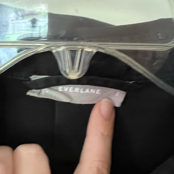 Everlane The Modern Utility Shirtdress – Black, Size 2 - Picture 4 of 6